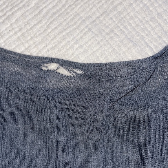 T Alexander Wang lightweight knit asymmetrical sweater. Dirty olive colour. S - Picture 10 of 10